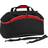 BagBase Teamwear Holdall Bag - Black/Classic Red/White