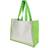 Westford Mill Printers Jute Cot Shopper Bag 21L - Apple Green