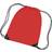 BagBase Premium Gymsac 11L 2-pack - Bright Red