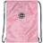 Hype Crest Drawstring Bag - Pink