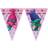 Vegaoo Dreamworks Trolls 49878 87022 TROLLS Flag banner, Pink