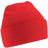 Beechfield Soft Feel Knitted Winter Hat - Bright Red