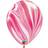 Qualatex Latex Ballons Superagate Red/White 25-pack