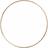 Creativ Company Metal Wire Ring, D: 20 cm, thickness 3 mm, gold, 1 pc
