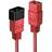 Lindy 30124 2m IEC C19 to C20 Extension Cable, Red