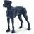 Safari lek djur tysk hund junior 12 cm svart