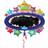 Amscan 3248601 Bright Star Blackboard Marquee Foil SuperShape Balloon 31"