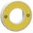 Schneider Electric ZBY9W2B140 Label holder (Ø) 60 mm EMERGENCY STOP Yellow, Grey 1 pc(s)