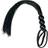 Easytoys Fetish Collection Spanking Toy Black Silicone Whip Roleplaying Whip