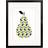 Vervaco Counted Cross Stitch Kit: Pear, Acrylic, NA, 14 x 22cm