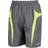 Spiro Micro-Team Sports Shorts Men - Grey/Lime
