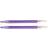 Knitpro KP47522 Zing: Knitting Pins: Circular: Interchangeable: Special: 3.75mm, Aluminium, Multi-Colour