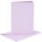 Creativ Company Cards and Envelopes, card size 10,5x15 cm, envelope size 11,5x16,5 cm, 120 210 g, light lilac, 6 set/ 1 pack
