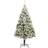 vidaXL LEDs & Flocked Snow Christmas Tree 300cm