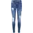 Noisy May Kimmy Cropped Normal Waist Skinny Fit Jeans - Medium Blue Denim