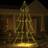 vidaXL Cone Christmas Lamp 143cm