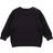 Larkwood Baby's Crew Neck Sweatshirt with Shoulder Poppers - Black