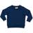 Larkwood Baby's Crew Neck Sweatshirt with Shoulder Poppers - Navy