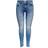 Only Kendell Life Reg Ankle Skinny Fit Jeans - Blue/Light Medium Blue Denim