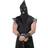 Widmann Adult's Executioner Hood Black Medieval Halloween Mask Axe Man Fancy Hang hood executioner black medieval halloween mask axe man fancy hang