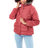 Hype Short Length Women's Padded Coat - Pink