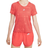 Nike Air Dri-FIT Short-Sleeve Running T-shirt Women - Magic Ember/Lobster/Reflective Silver
