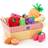ABA Skol Educational Insights EI-3685 Learning Resources Basket 11-Piece Plush Pretend Play Fruits, Ages 2