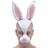 Bristol Novelty Rabbit Mask on Headband With Sound