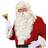 Widmann Santa wig with Beard and Eyebrows