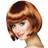 Boland 10103117 BOL85880 Adult Cabaret Wig, One Size, Copper