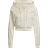 adidas Women's Originals Loungewear Cropped Full Zip Hoodie - Wonder White