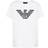 Emporio Armani Logo T-shirt - White (8N4TN5)