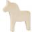 Creativ Company Horse, H: 13 cm, W: 12 cm, 1 pc