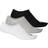 adidas No Show Socks 3-pack Unisex - Medium Grey Heather/White/Black