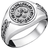 Thomas Sabo Cross Ring - Silver/Black