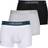 Lacoste Casual Trunks 3-pack - Black/White/Grey Chine
