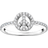 Thomas Sabo Charm Club Peace Ring - Silver/Transparent