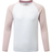 Craghoppers NosiBotanical Abbott Long Sleeved T-Shirt - Optic White/Brushed Lilac