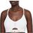 Nike Air Dri-FIT Indy Light-Support Padded Cut-out Sports Bra - White/Pure Platinum/Pure Platinum/Black
