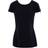 Nike Yoga Luxe Short Sleeve Top Women - Black/Dark Smoke Grey