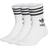 adidas Originals Mid Cut Crew Socks 3-pack - White/Black