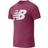 New Balance Stacked Logo T-shirt - Burgundy