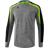 Erima Liga 2.0 Sweatshirt Kids - Grey Marl/Black/Green/Gecko