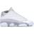 Nike Air Jordan 13 Retro Low GS - White/Metallic Silver/Pure Platinum
