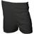 Precision Micro Stripe Football Shorts Unisex - Black