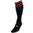 Precision Pro Football Socks Unisex - Black/Red