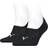 Puma Unisex High-Cut Footie Socks 2-pack - Black
