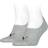 Puma Unisex High-Cut Footie Socks 2-pack - Middle Grey Melange