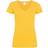 Universal Textiles Women's Value Fitted V-Neck Short Sleeve Casual T-shirt - Gold