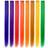 8st Syntetiska Löshår-slingor i olika Färger